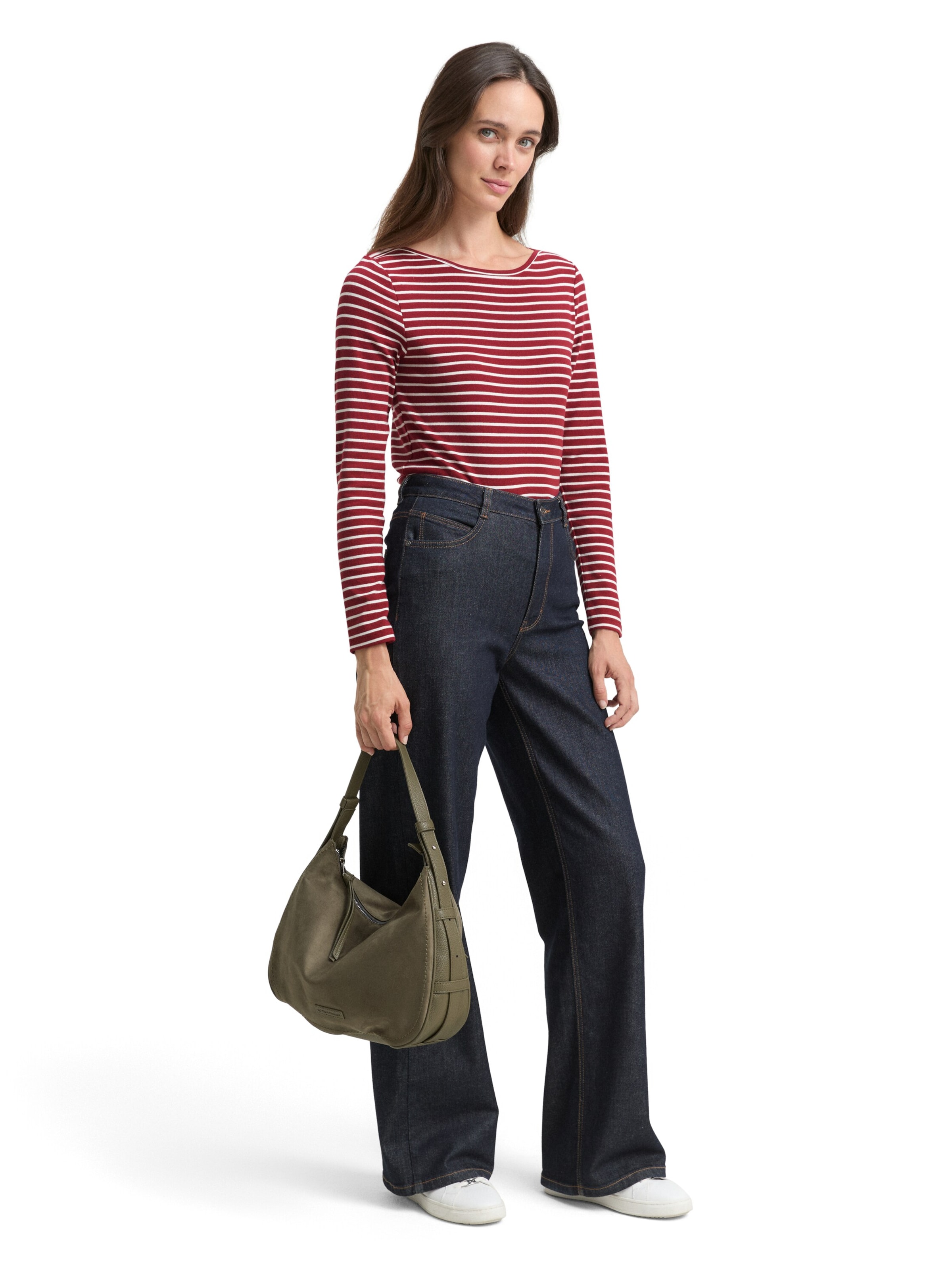 TOM TAILOR Tričko – červená