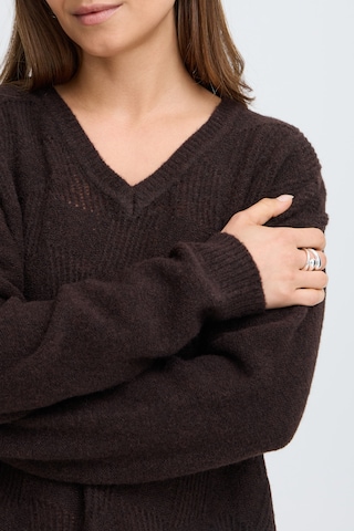 Pulz Pullover i brun
