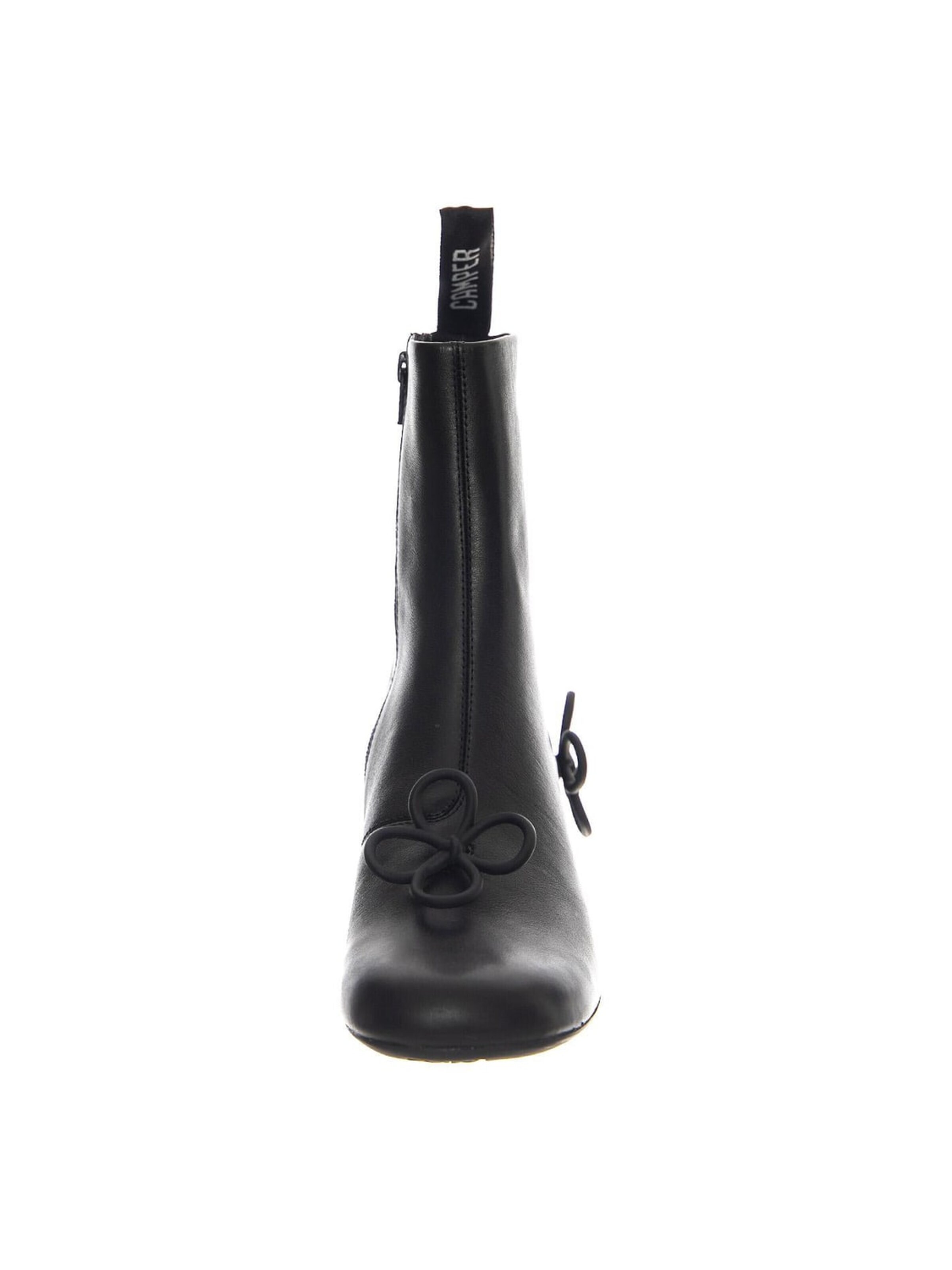 Bottes 'Gobi Negro Flowers / Niki Gobi Negro-Negro' CAMPER en noir