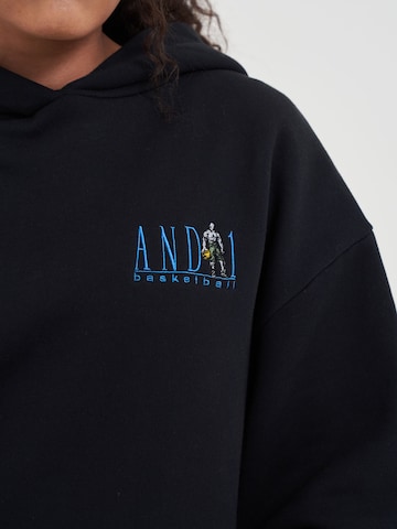 AND1 Sweatshirt 'Core Retro' i sort
