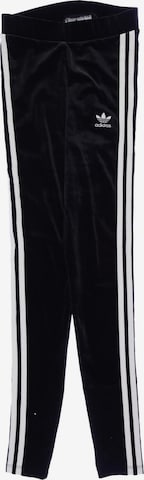 ADIDAS ORIGINALS Stoffhose XXXS-XXS in Schwarz: Vorderseite