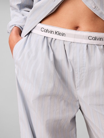 Calvin Klein Underwear Pyjamabroek in Blauw