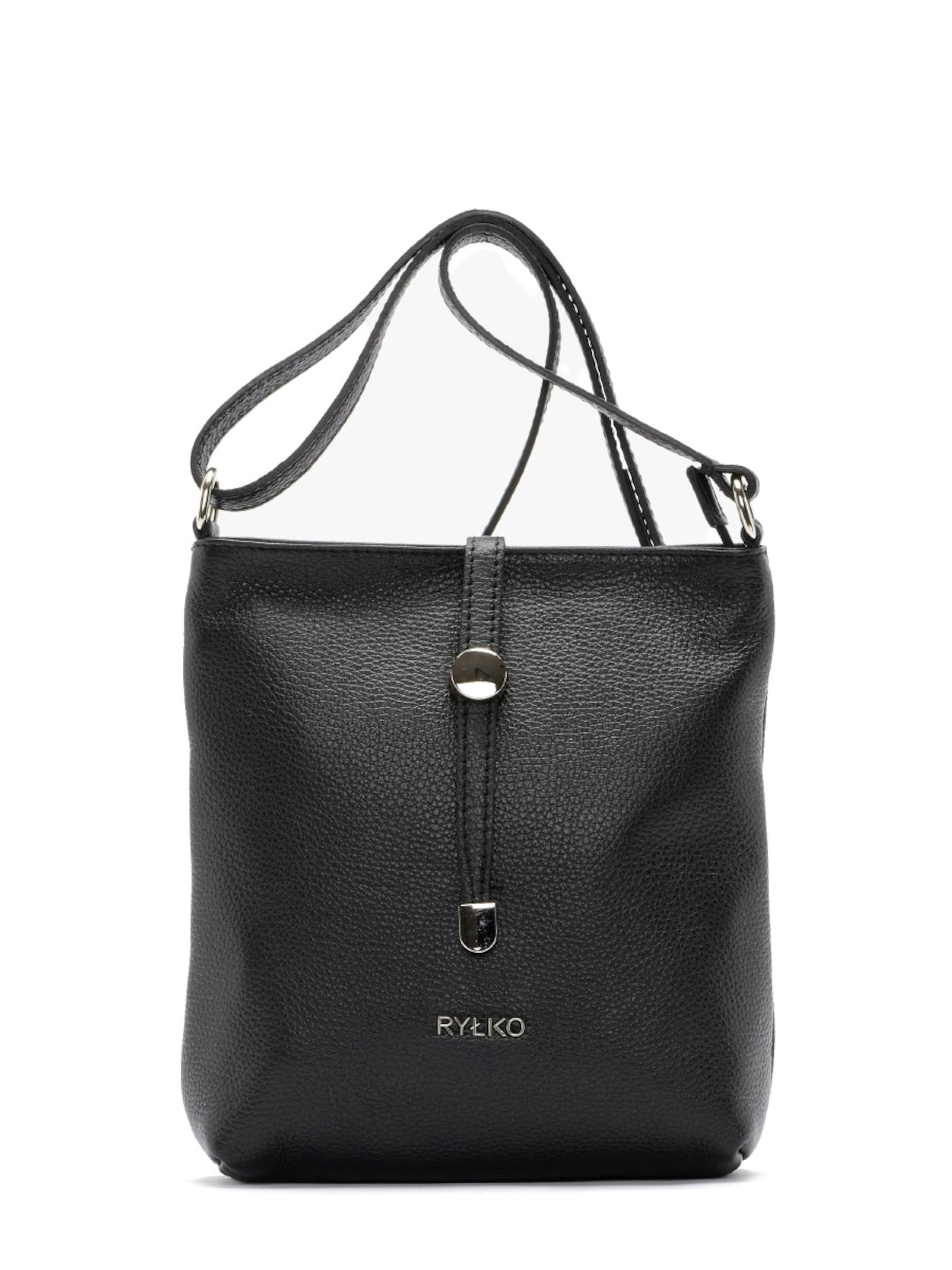 RYŁKO Axelremsväska i svart: framsida