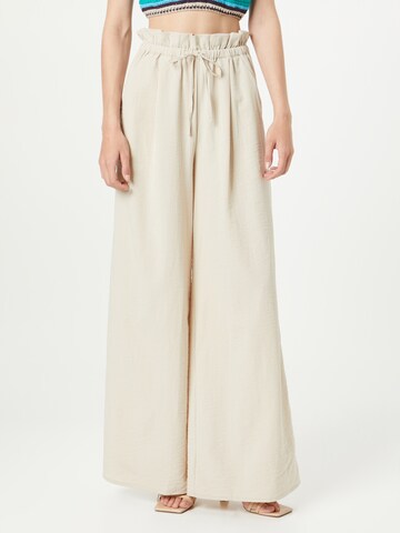 Misspap Wide Leg Hose in Beige: predná strana