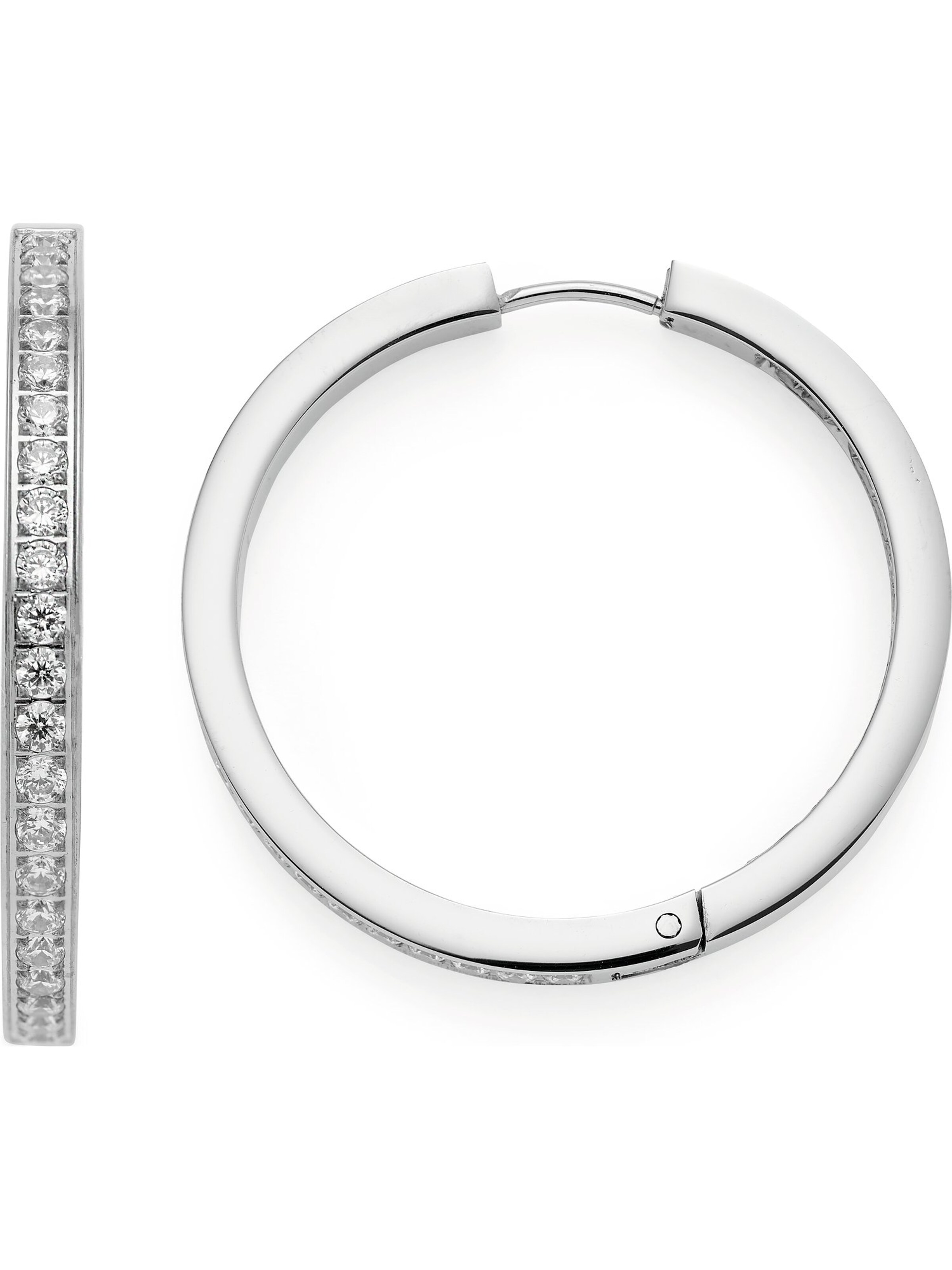 LEONARDO Ohrringe in Silber: Vorderseite