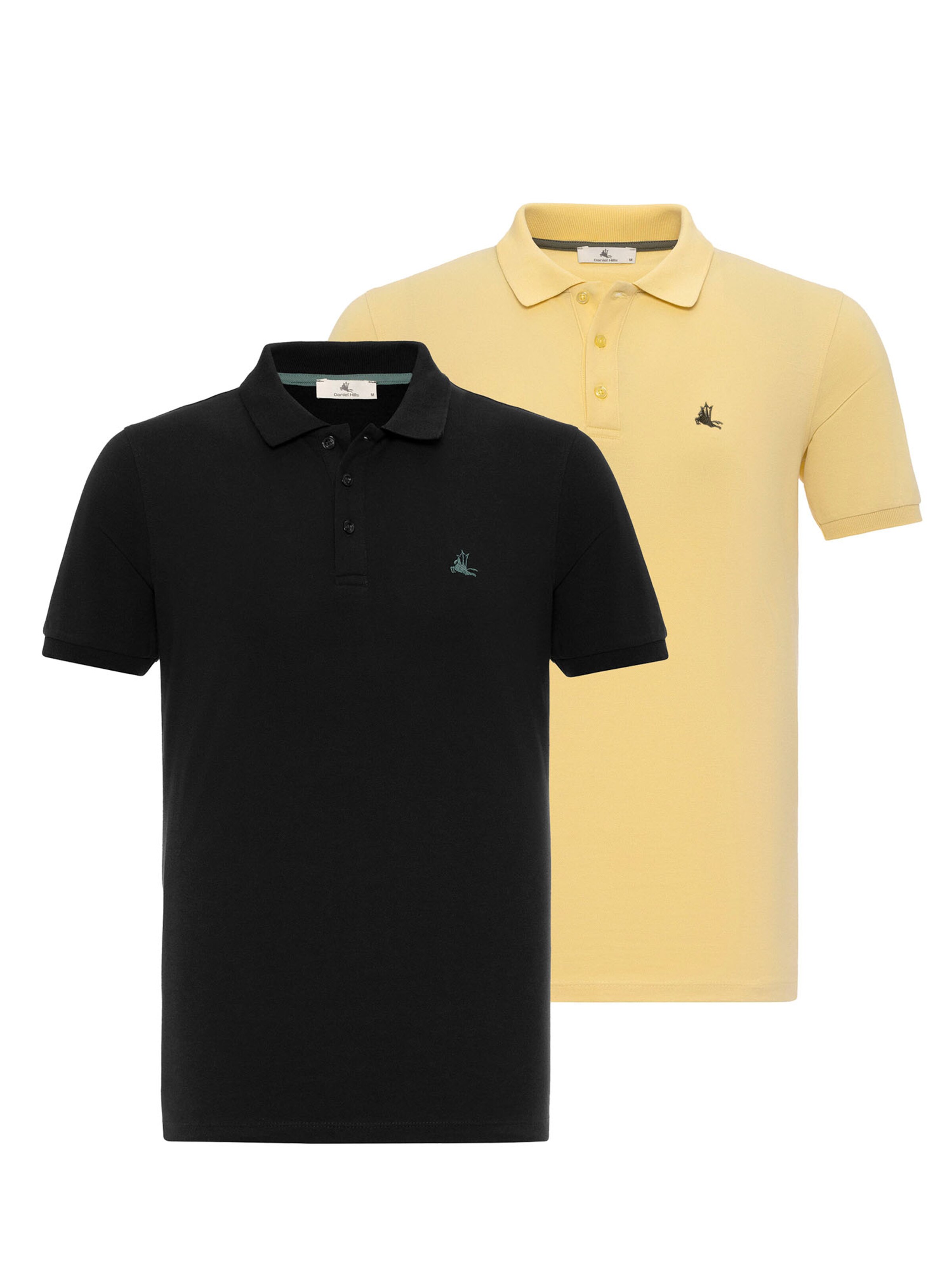 Tricou de la Daniel Hills pe galben: față