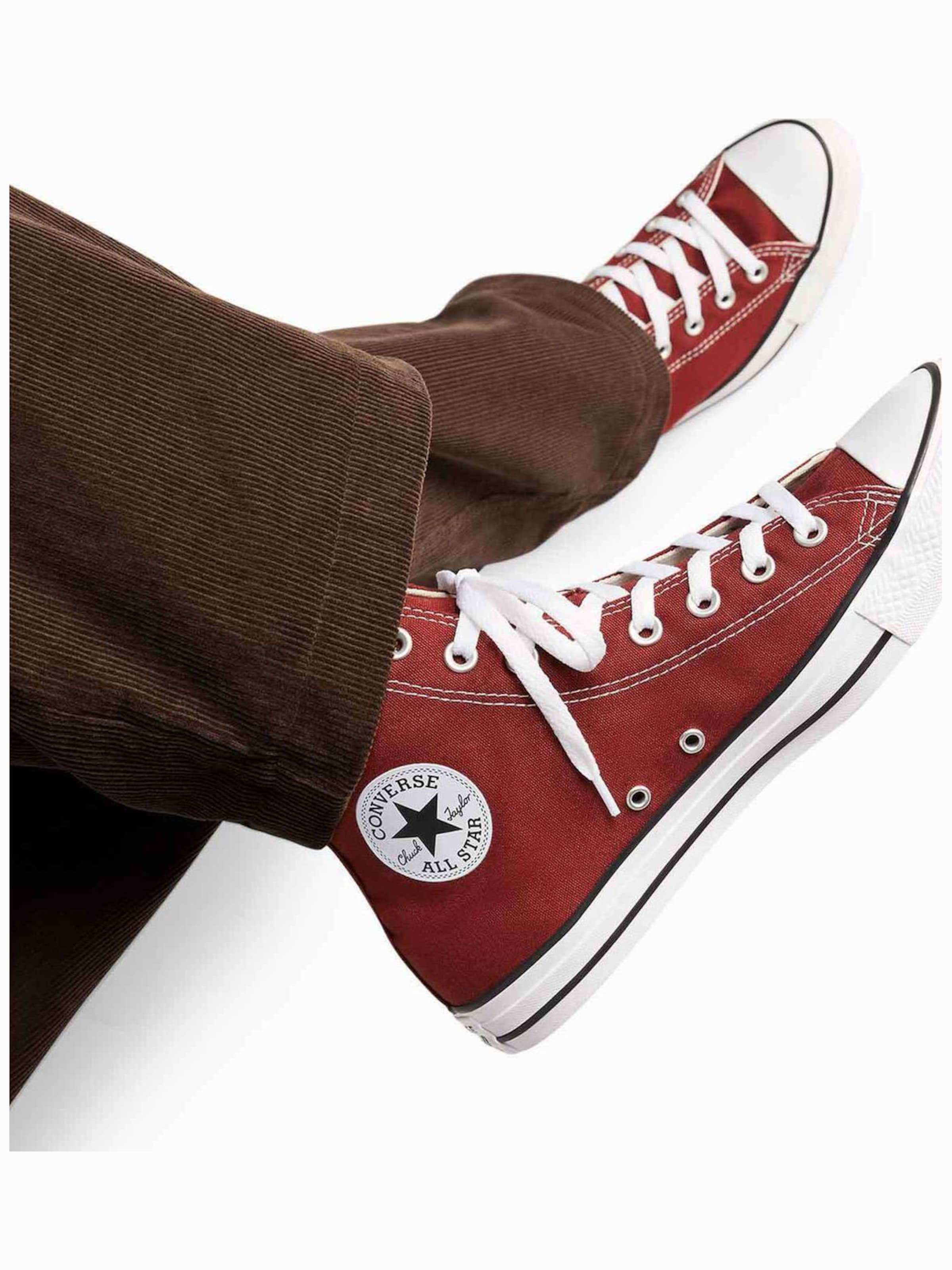 Baskets hautes 'Converse Chuck Taylor All Star' CONVERSE en marron : devant