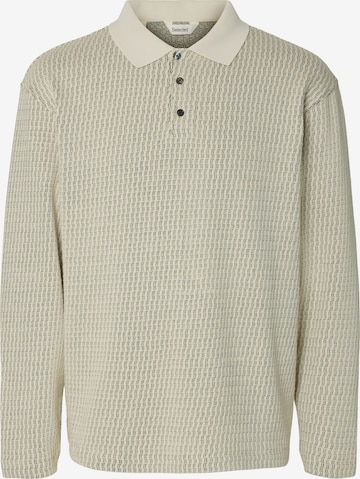 SELECTED Collegepaita 'SLHGABRIEL' värissä beige: etupuoli