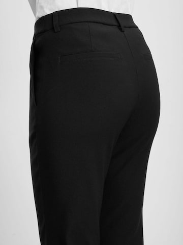 LAURIE Regular Trousers 'Zina' in Black