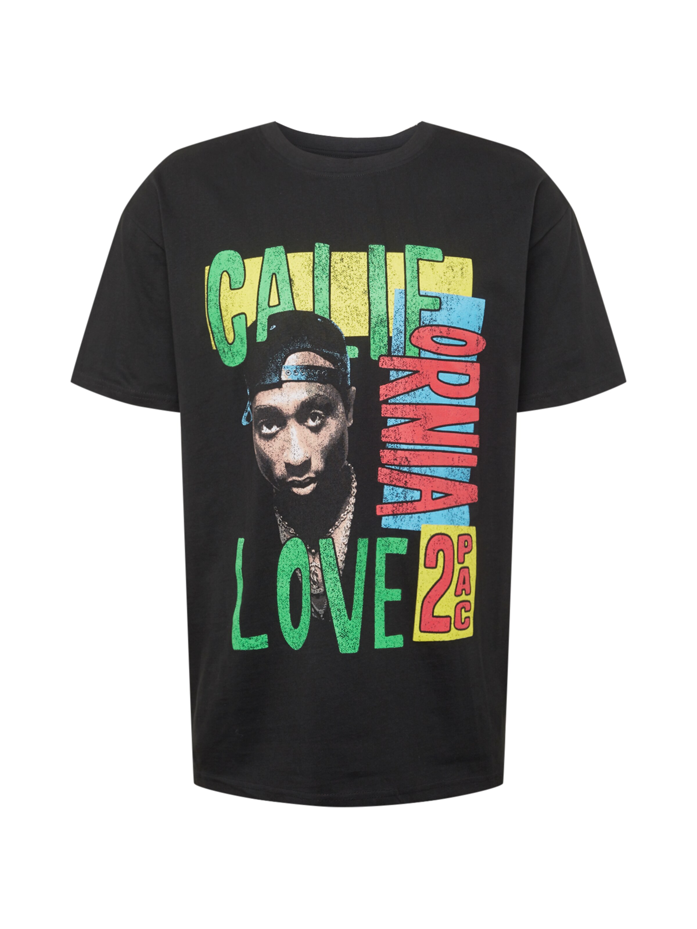 Mister Tee Shirt in Black: front