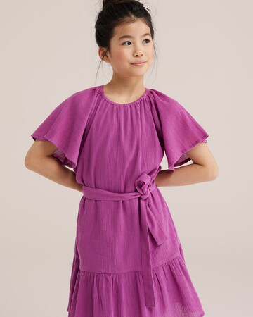 purpurinė WE Fashion Suknelė
