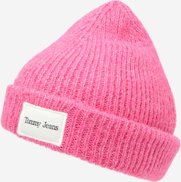 Bonnet TOMMY HILFIGER en rose : devant