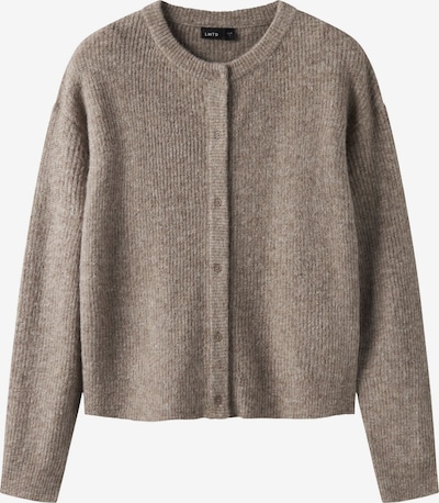 LMTD Strickjacke 'NLFKleave' in 122-128 in braunmeliert, Produktansicht