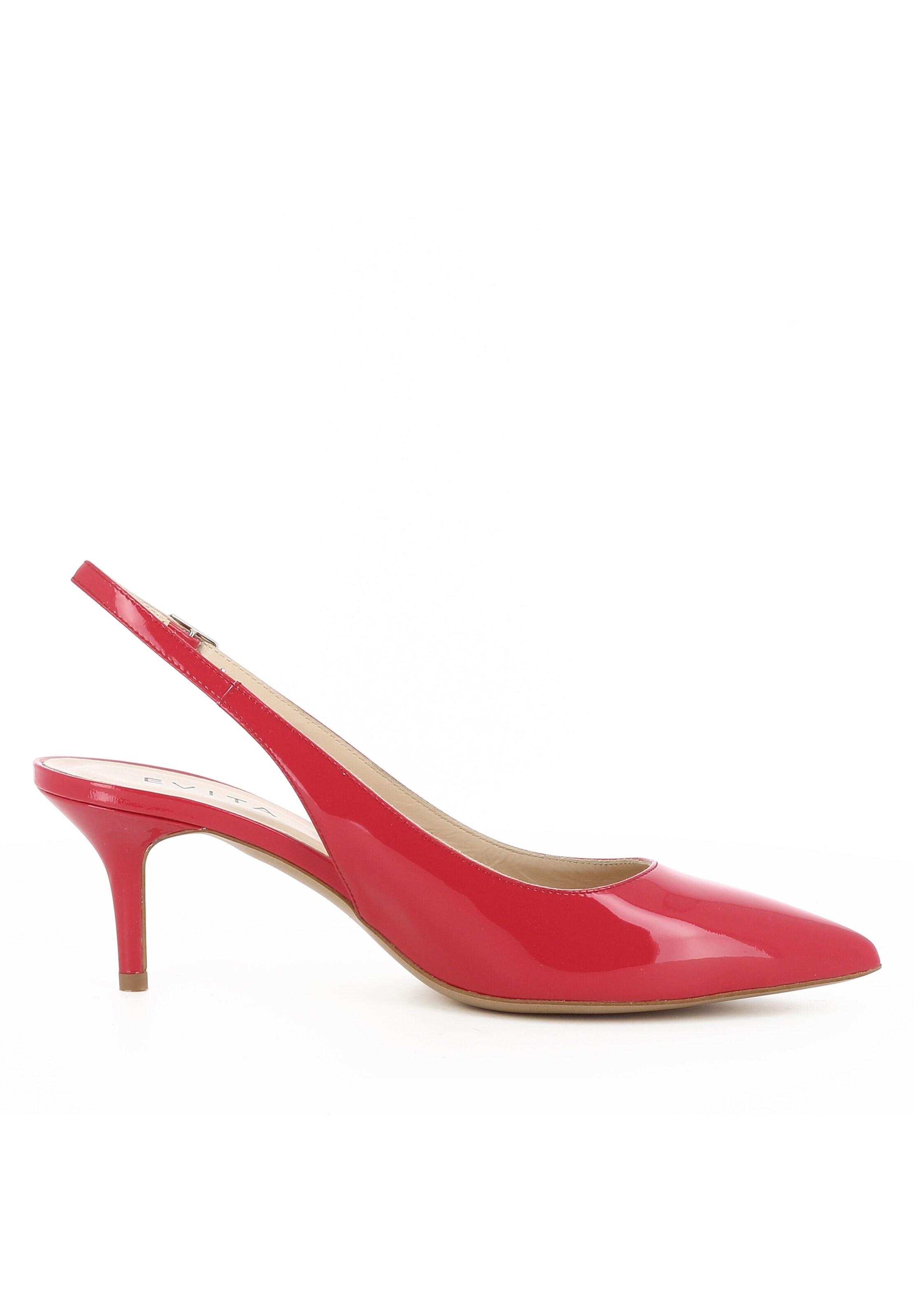 EVITA Slingback Pumps in Red