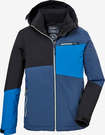 KILLTEC Athletic Jacket 'Kow 161' in Blue: front