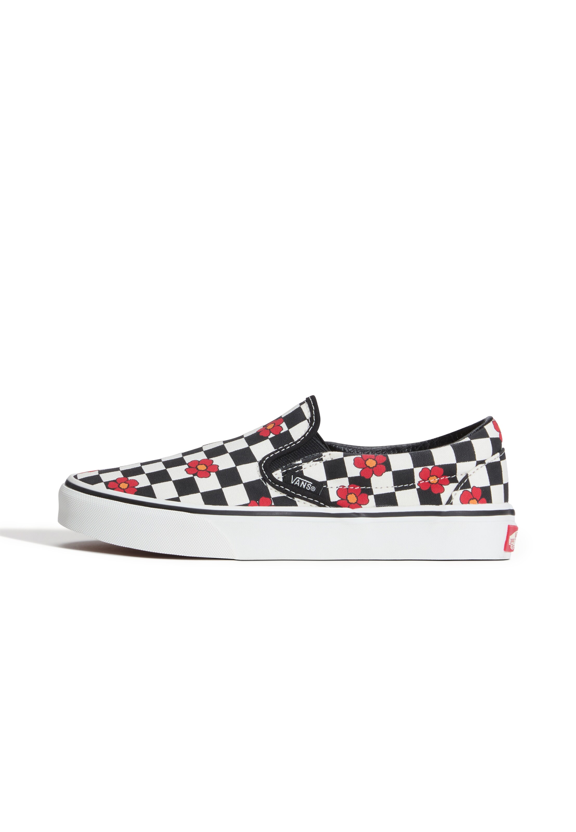 VANS Natikač 'Classic' v velikosti 47  | krvavo rdeča / črna / bela barva, Prikaz izdelka