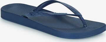 Ipanema Classic Flats in Blue: front