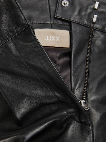 JJXX Široký strih Plisované nohavice 'PEARL' - Čierna