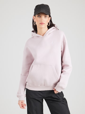 Jordan Свитшот 'BRKLN FLC' в Ярко-розовый: спереди