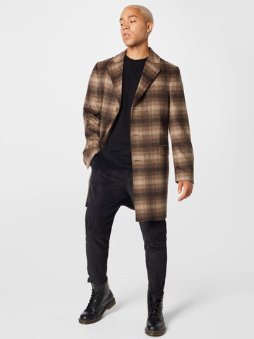 DRYKORN Between-Seasons Coat in Brown