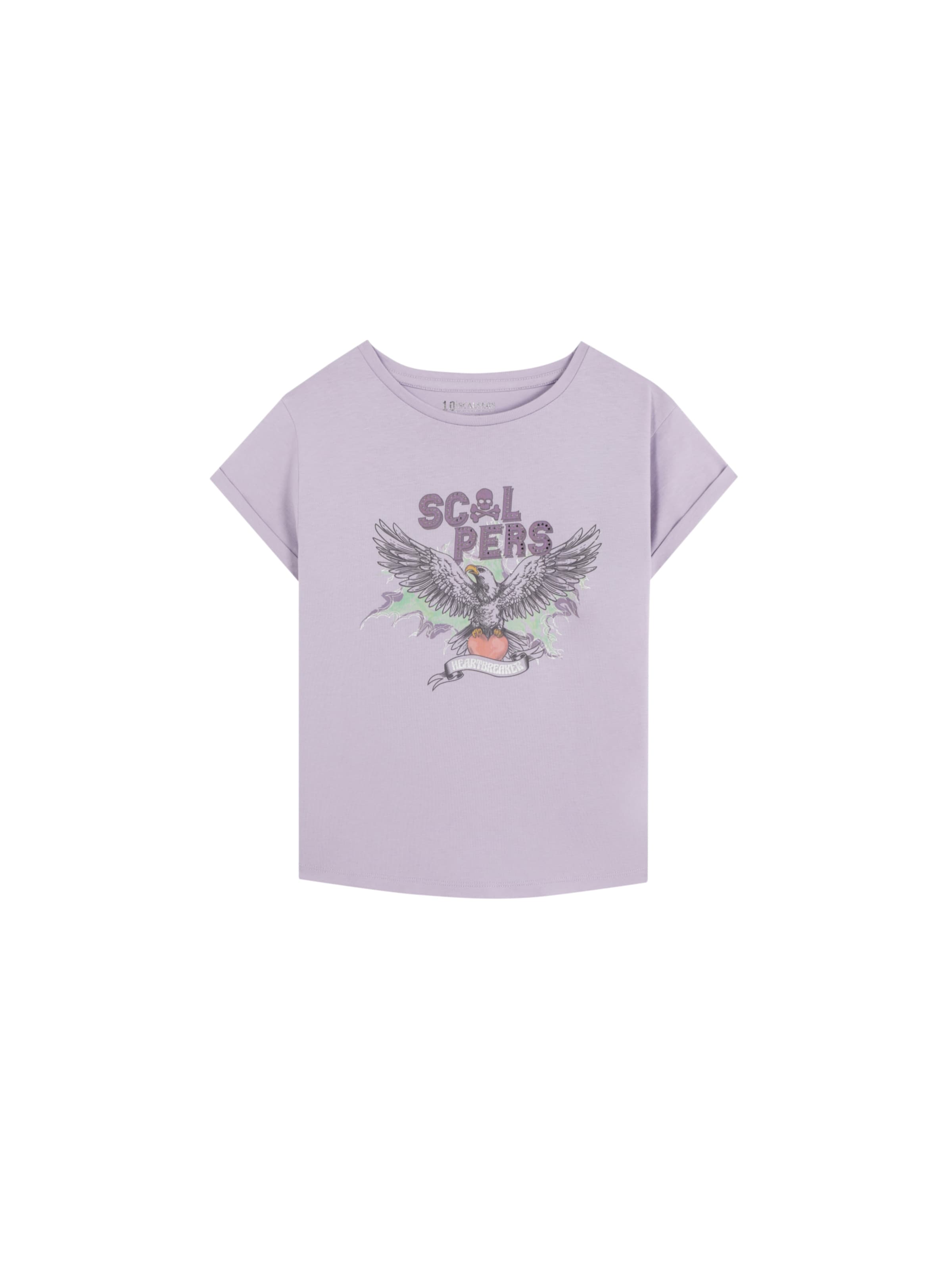 Scalpers Shirt 'Eagletee' in Purple: front