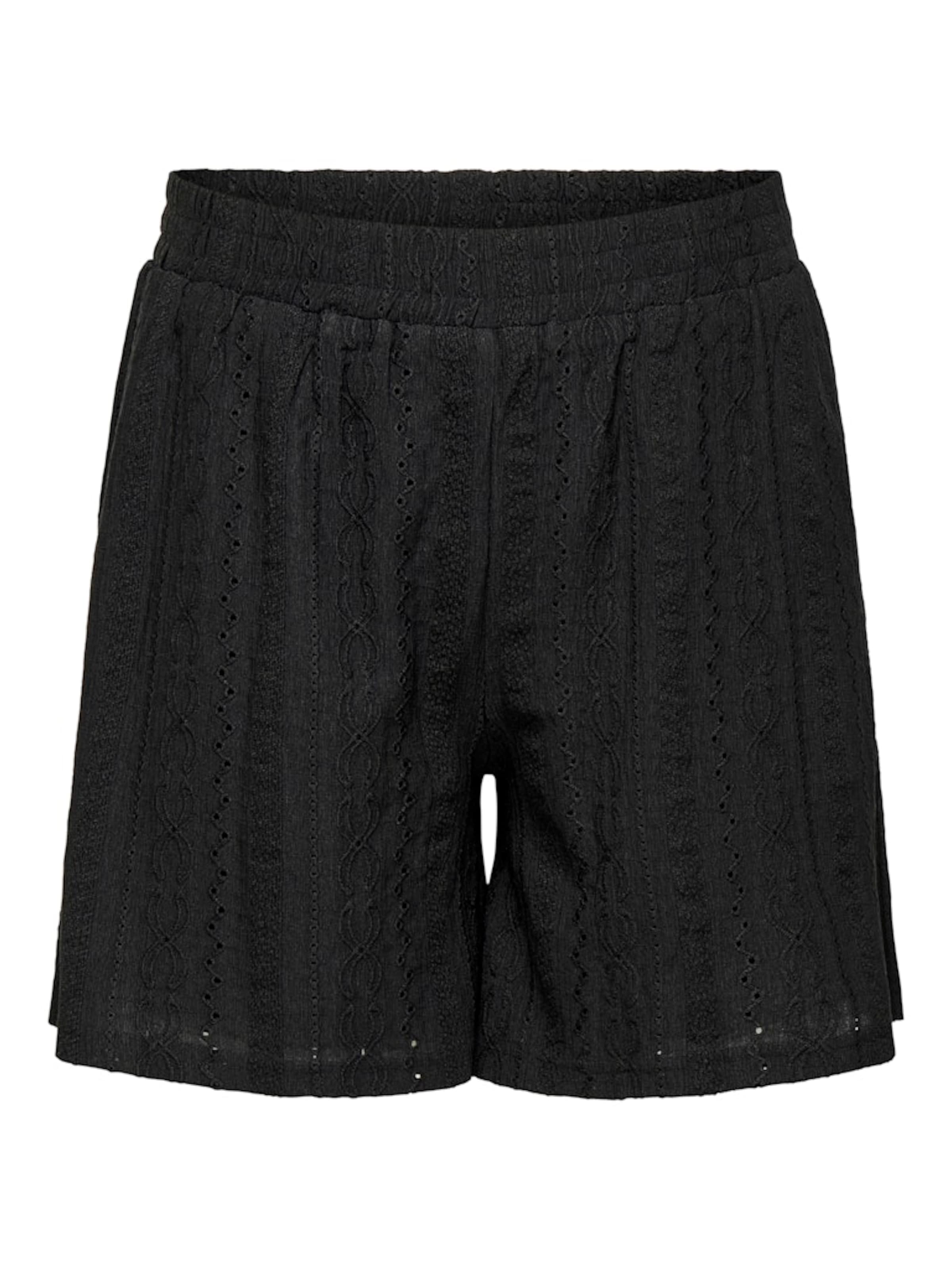 ONLY Carmakoma Regular Pants 'CARSOL' in Black: front