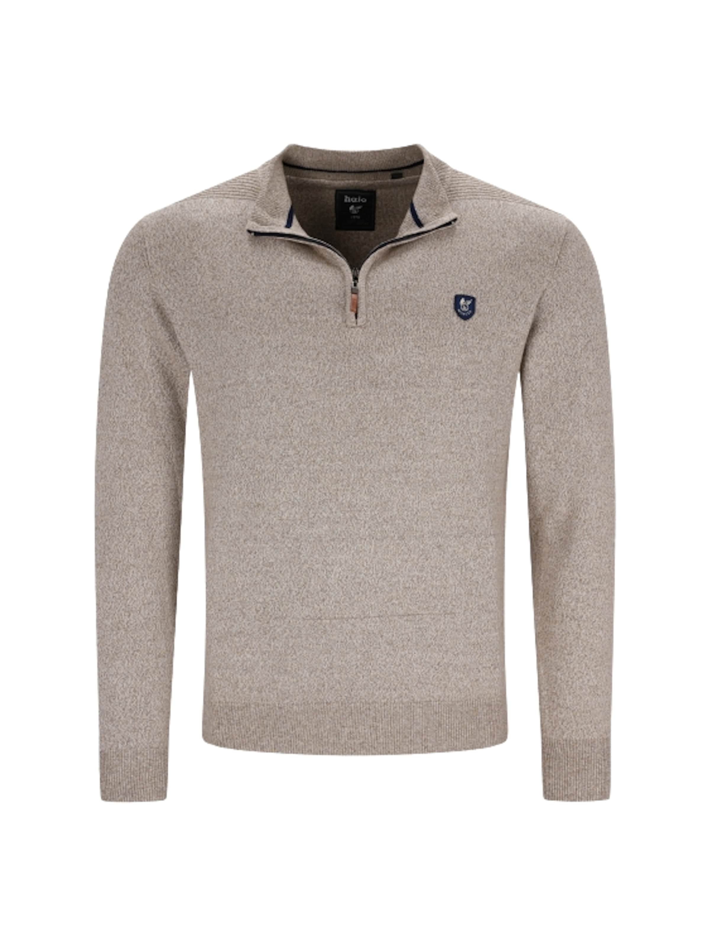 Pullover 'Jaspé' di HAJO in beige: frontale