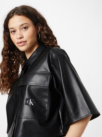 Calvin Klein Jeans Bluzka w kolorze czarny