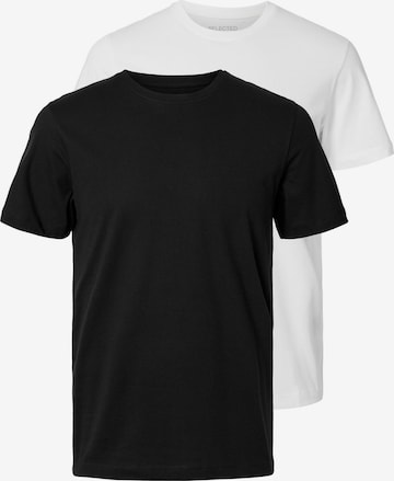 T-Shirt SELECTED HOMME en mélange de couleurs : devant