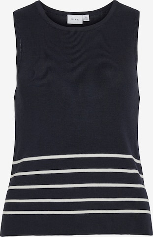 Tops en tricot VILA en noir : devant