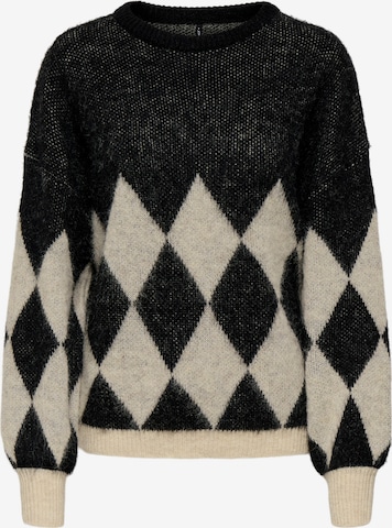 juoda ONLY Megztinis 'NOEME': priekis