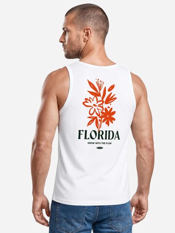 Neverless Shirt 'Florida Flowers'‌‌‌ in Weiß