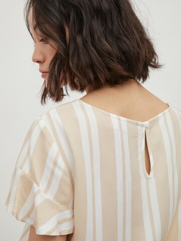 VILA Blus 'Billy' i beige