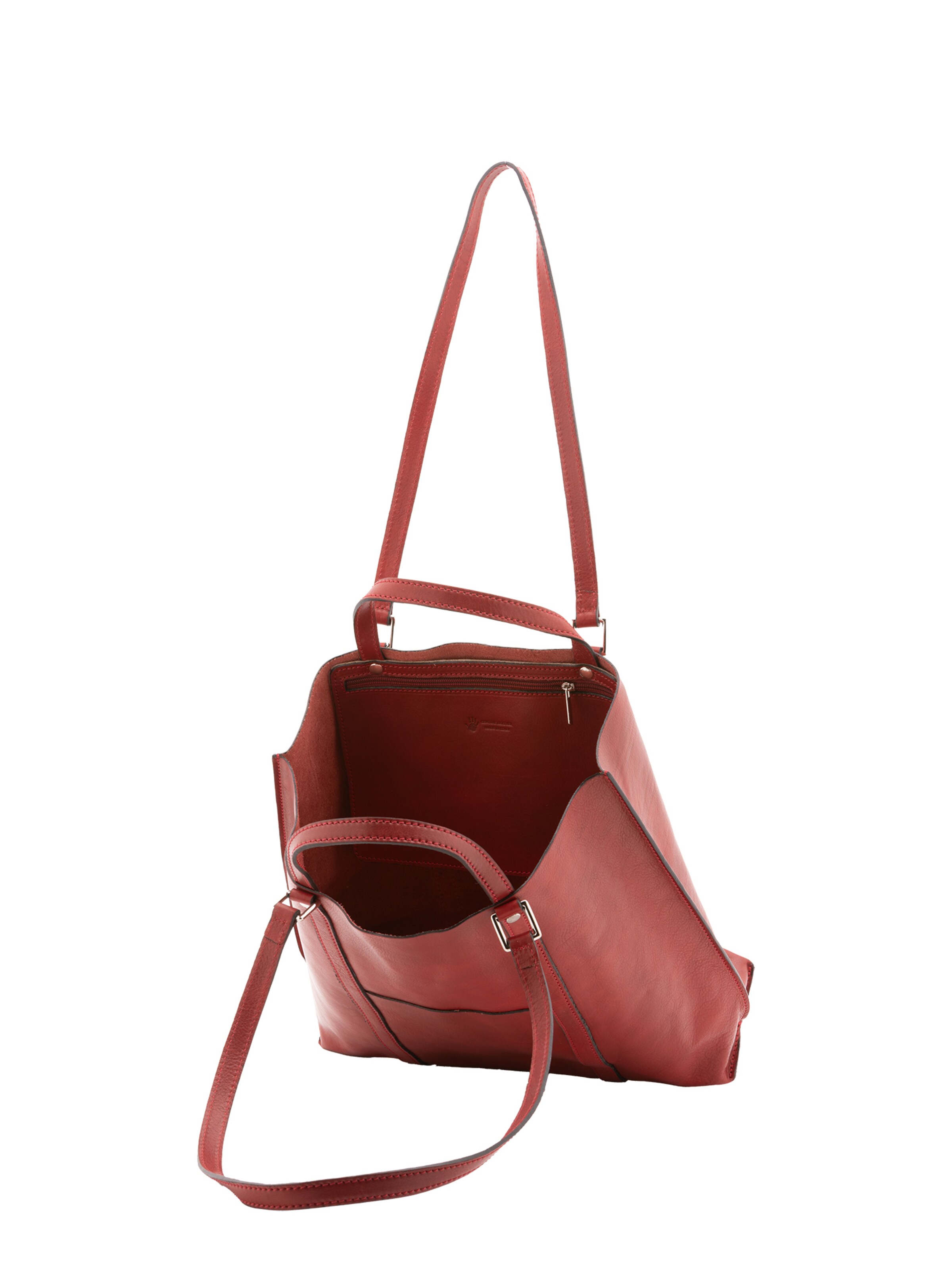 Borsa a spalla di Viola Castellani in rosso