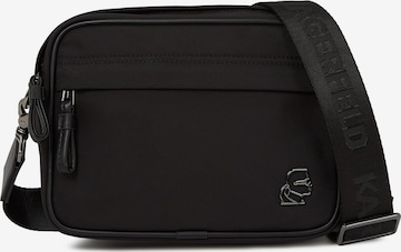 juoda Karl Lagerfeld Rankinė su ilgu dirželiu: priekis