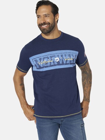 Jan Vanderstorm Shirt in Blue: front