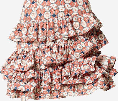 GLAMOROUS Skirt in Dark blue / Light red / White, Item view