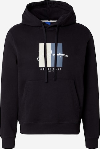 JACK & JONES Sweatshirt 'FREDERIKSBERG' in Schwarz: Vorderseite