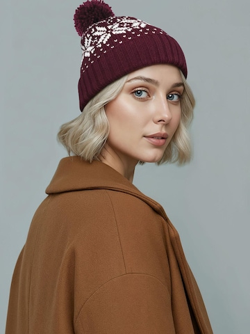 Neverless Beanie '9808' in Red