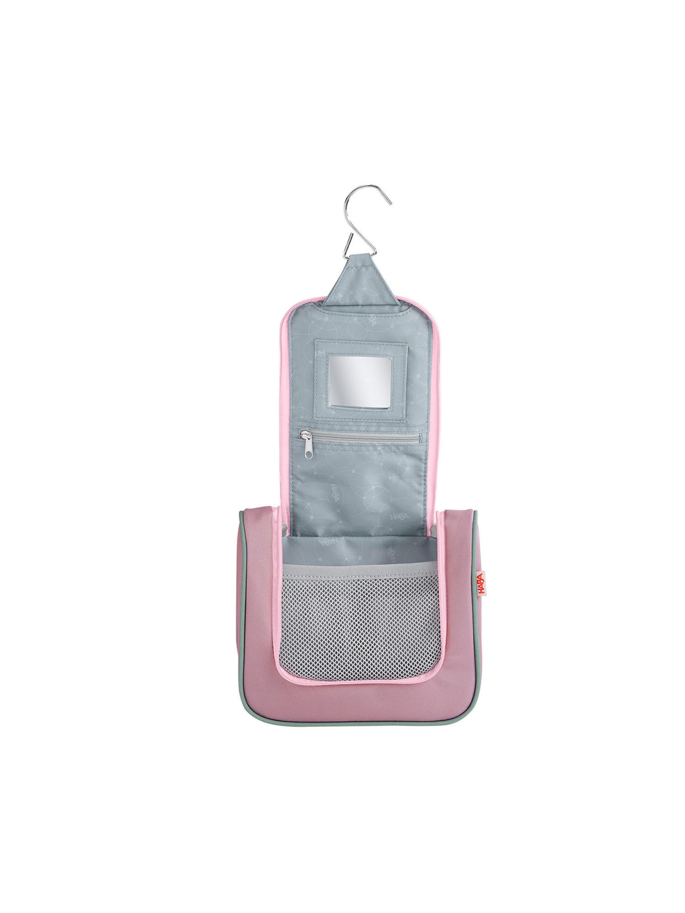 HABA Bag ' Schranktrolley 4 Rollen, Trolleytasche und Kulturbeutel ' in Green