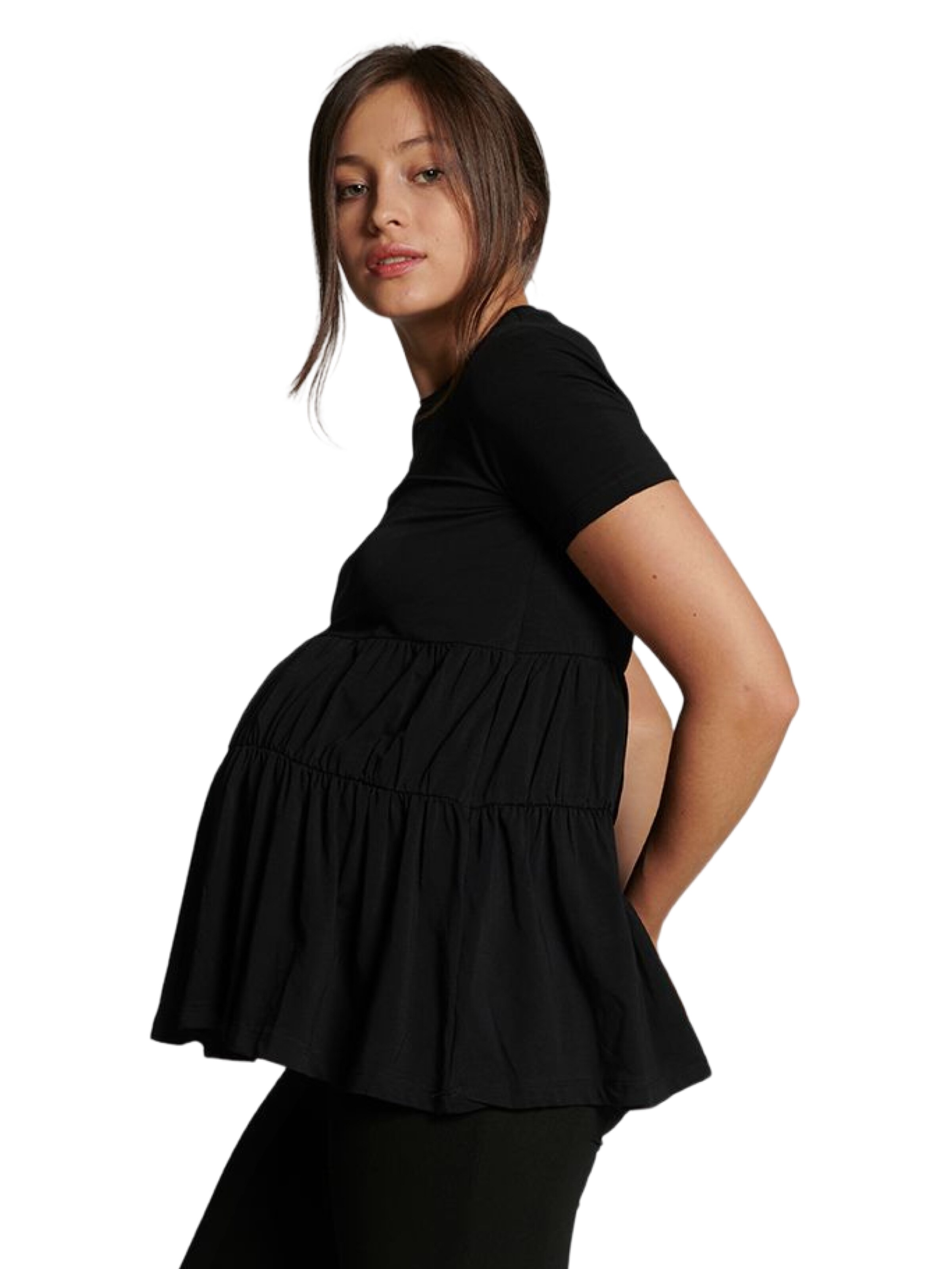 LYN MAMA Shirt in Zwart