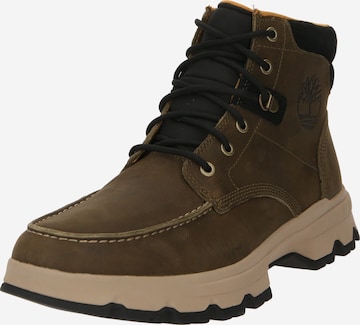 TIMBERLAND Kozačky – zelená: přední strana