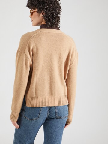 Geacă tricotată de la Polo Ralph Lauren pe bej