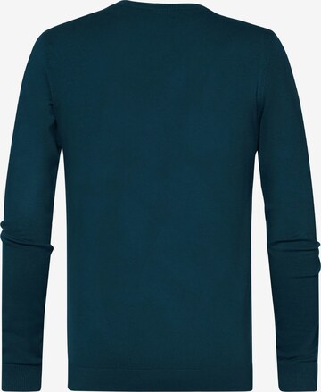 Petrol Industries Sweter w kolorze niebieski