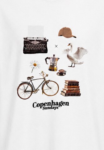 Clean Cut Copenhagen Shirt 'Sundays' in Wit