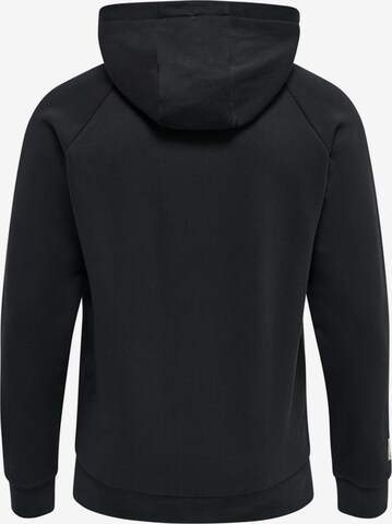 Hummel Athletic Zip-Up Hoodie in Black