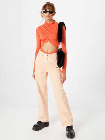 Public Desire Shirtbody i orange