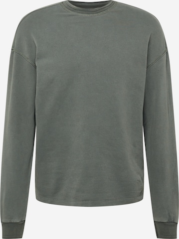 KnowledgeCotton Apparel Sweatshirt 'NUANCE BY NATURE' in Green: front