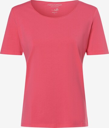 T-shirt Franco Callegari en rose : devant