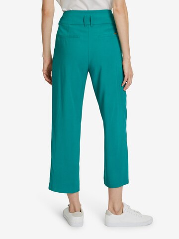 Betty & Co Loose fit Pleat-Front Pants in Green